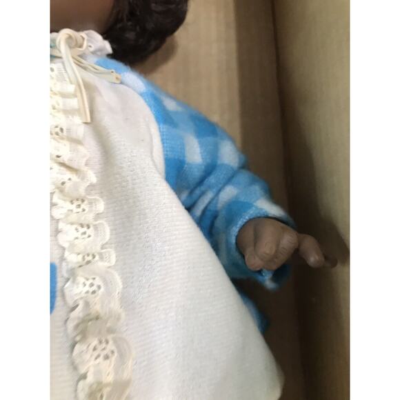 Horsman Happy Baby African American Doll In Original Box Laughing #4449 VTG RARE - Picture 5 of 12